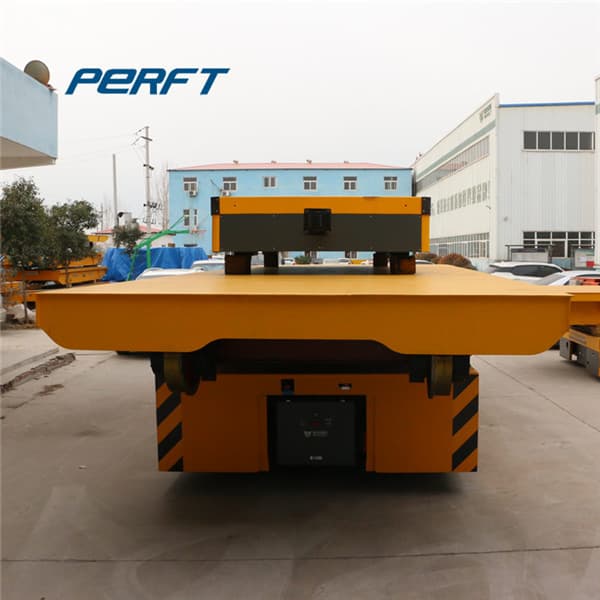 motorized rail cart for foundry parts 90 ton